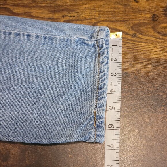 Vtg Levi's Jeans 16 Classic 550 Relaxed Tapered Medium Light Wash Cotton Y2K - Picture 10 of 11